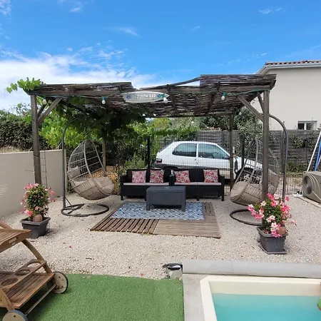 Maison de vacances avec piscine près de Montpellier