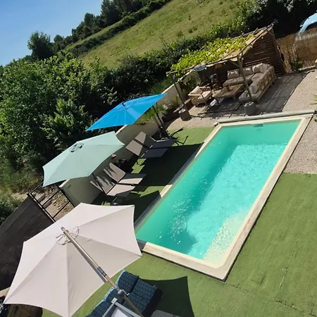 Les Trois Ailes-maison De Avec Piscine Saint-Drezery